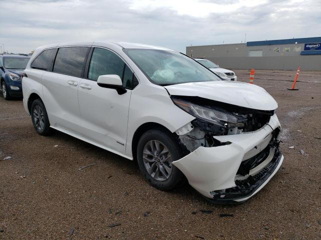 5TDKRKEC0MS026274 Auction: COPART Lot: 57561433 Location: NE - LINCOLN 5TDKRKEC0MS026274 TOYOTA All Models 2021 WHITE Photo 4