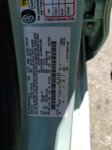 3FADP4EJXKM107942 Ford FIESTA SE