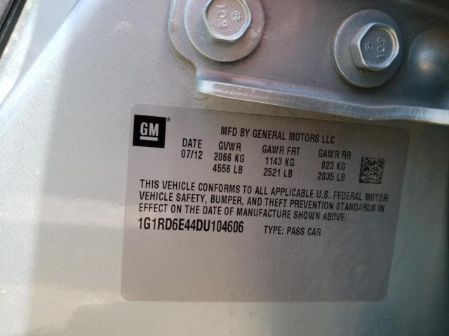 VIN 1G1RD6E44DU104606 2013 Chevrolet Volt no.12