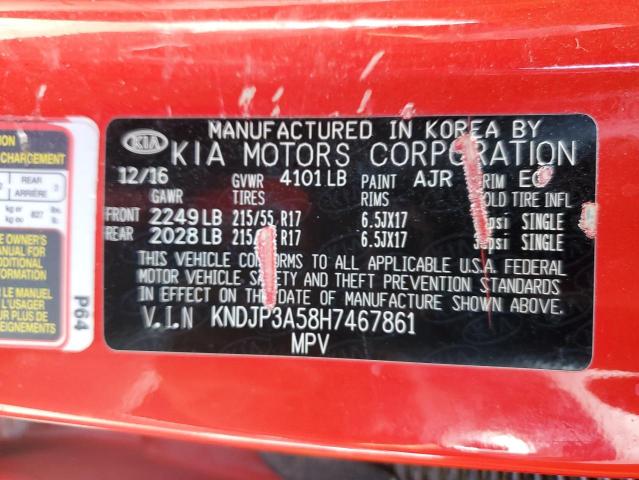 KNDJP3A58H7467861 | 2017 KIA SOUL +