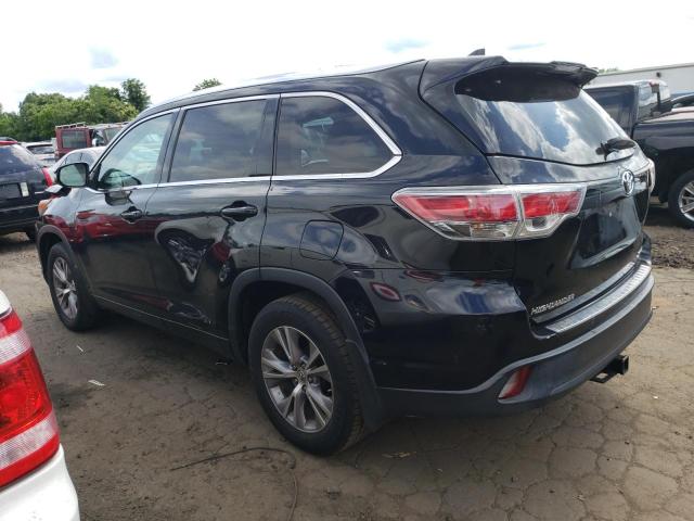 VIN 5TDJKRFHXES049162 2014 Toyota Highlander, Xle no.2