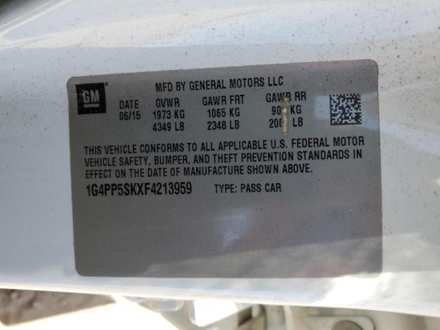 1G4PP5SKXF4213959 Buick Verano