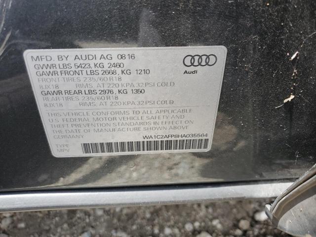 VIN WA1C2AFP8HA035564 2017 Audi Q5, Premium no.14