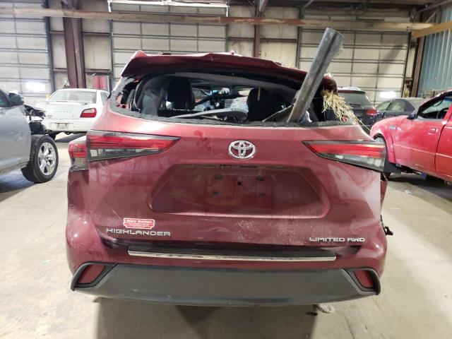 VIN 5TDDZRBH6LS003551 2020 Toyota Highlander, Limited no.6