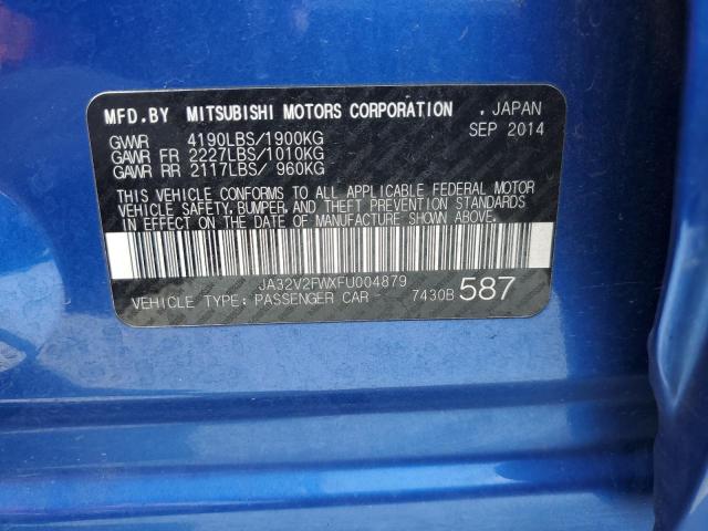 2015 MITSUBISHI LANCER SE JA32V2FWXFU004879