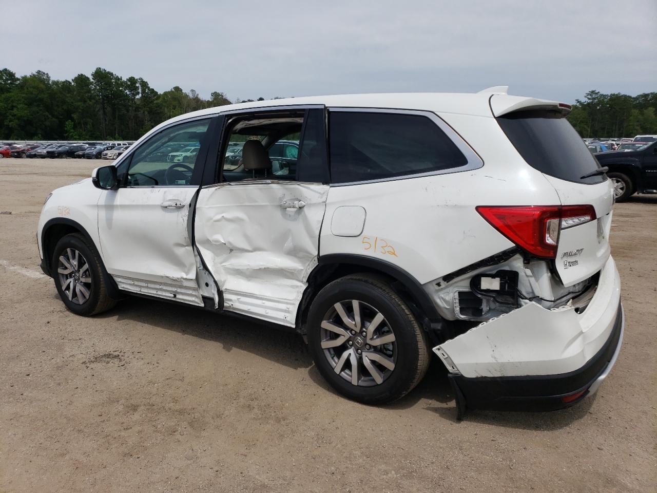 2021 Honda Pilot Exl vin: 5FNYF5H55MB018242