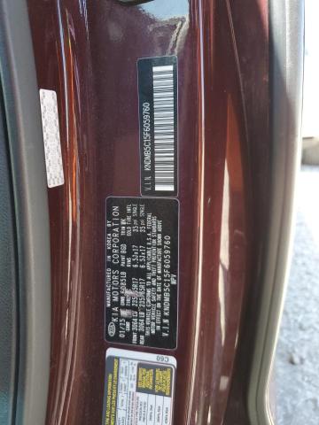 KNDMB5C15F6059760 KIA SEDONA LX