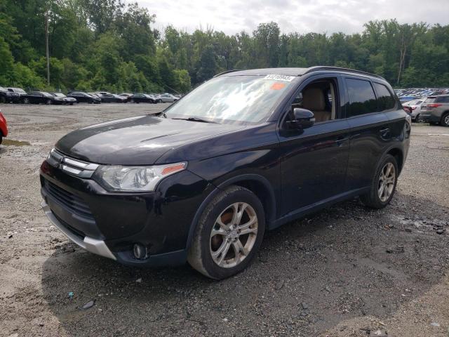 Lot #2206850721 2015 MITSUBISHI OUTLANDER salvage car