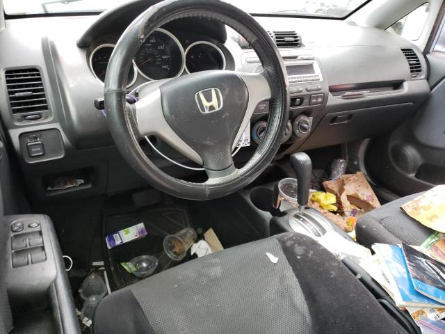 Image 8 of 2008 Honda Fit salvage vehicle - Lot #57414963 at Copart