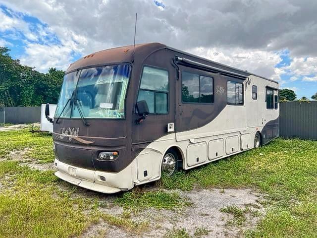 Salvage cars for sale from Copart Opa Locka, FL: 2004 Freightliner Chassis X Line Motor Home