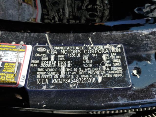 KNDJP3A54G7253318 KIA SOUL +