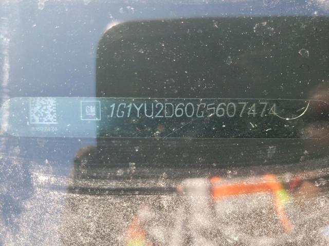 2016 CHEVROLET CORVETTE Z - 1G1YU2D60G5607474