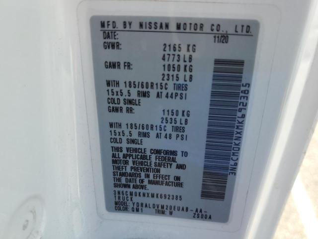 2021 NISSAN NV200 2.5S - 3N6CM0KNXMK692385