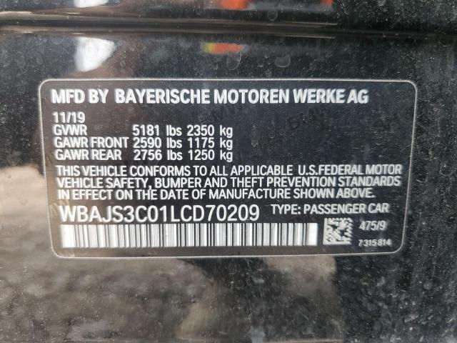 WBAJS3C01LCD70209 2019 BMW X3, photo no. 13