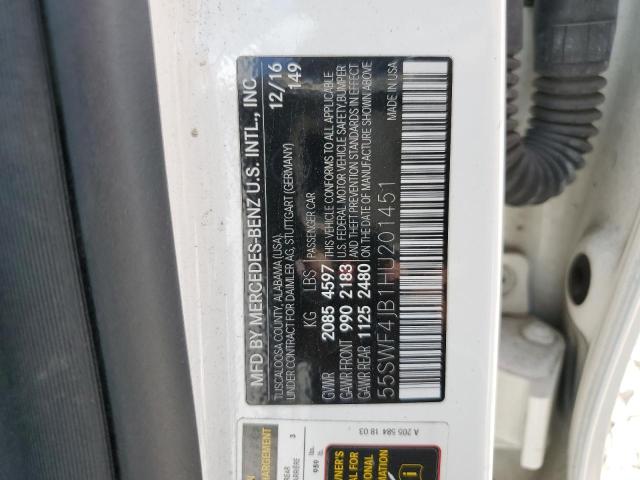55SWF4JB1HU201451 Mercedes-Benz C 300