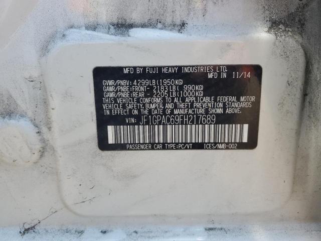 JF1GPAC69FH217689 Subaru Impreza Premium