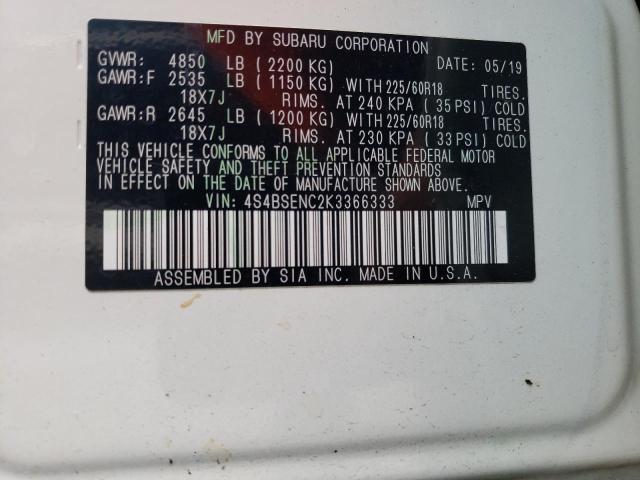 4S4BSENC2K3366333 Subaru Outback 3.6r Limited