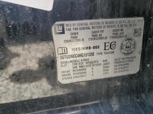 3GTU2NEC4HG191330 GMC Sierra K1500 Slt
