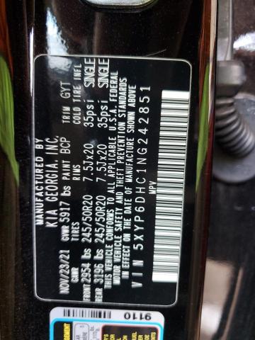 5XYP6DHC1NG242851 KIA Telluride S