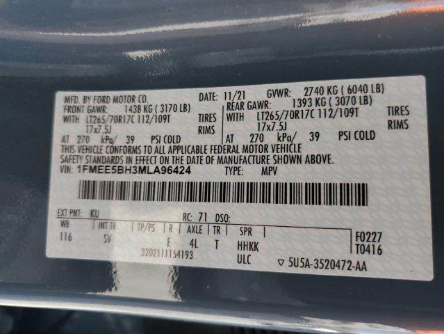 1FMEE5BH3MLA96424 Ford Bronco Base