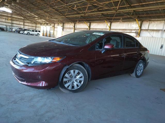 Vin: 19xfb2f58ce385399, lot: 56414783, honda civic lx 20121