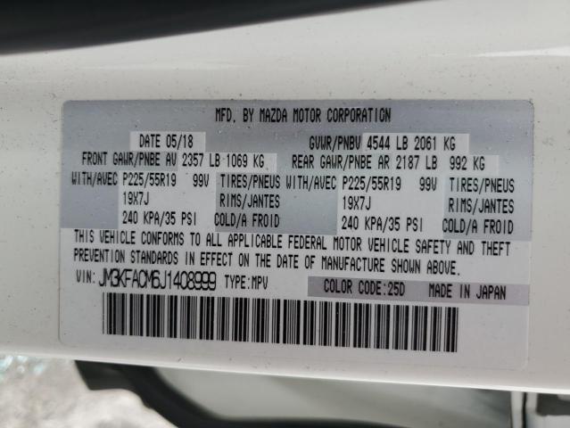 JM3KFACM6J1408999 Mazda Cx-5 Touring