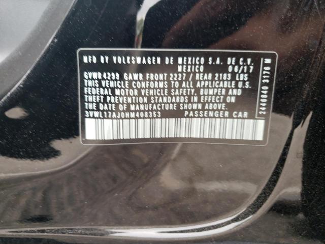 Volkswagen JETTA SEL 2017 3VWL17AJ0HM408353 Image 12