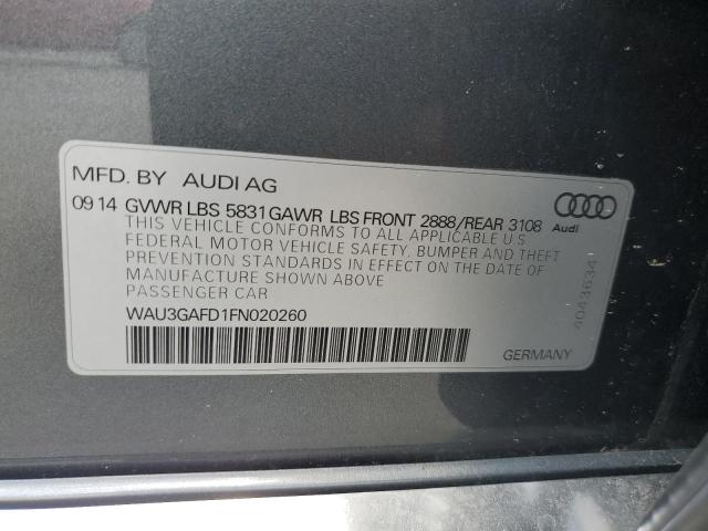2015 AUDI A8 L QUATT - WAU3GAFD1FN020260