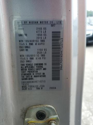 3N6CM0KN0HK715713 Nissan NV200 2.5S
