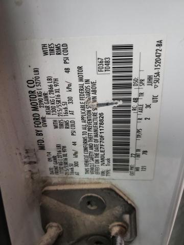 2015 FORD TRANSIT CO - NM0LE7F70F1178826