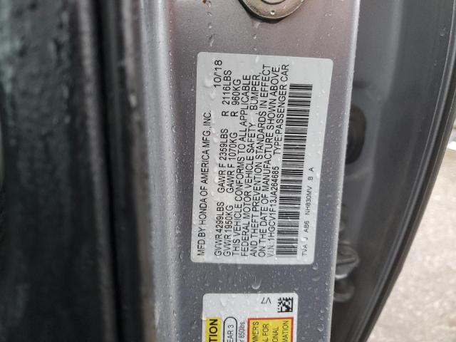 2018 HONDA ACCORD LX - 1HGCV1F13JA264685