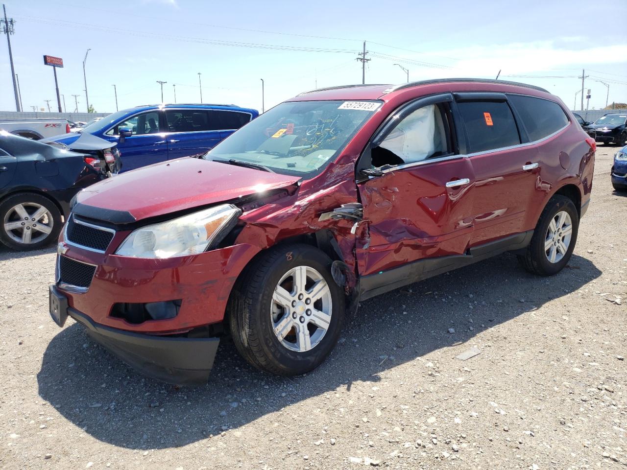 1GNKVGED9BJ187807 2011 Chevrolet Traverse Lt