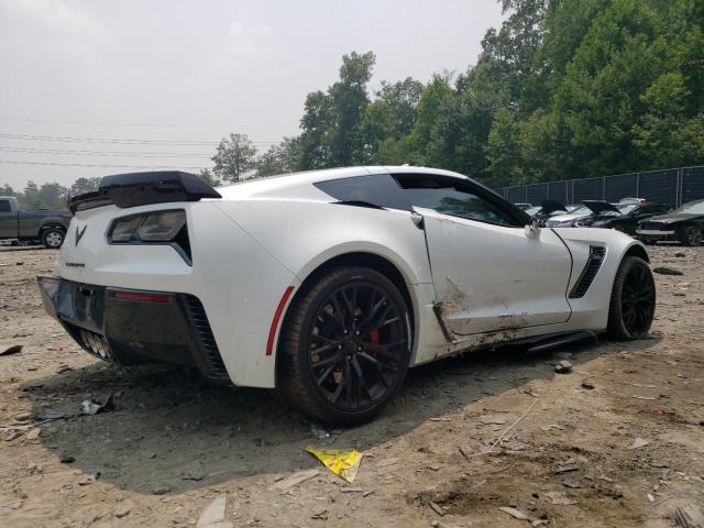 CHEVROLET CORVETTE Z 2019 white  gas 1G1YN2D60K5606363 photo #4