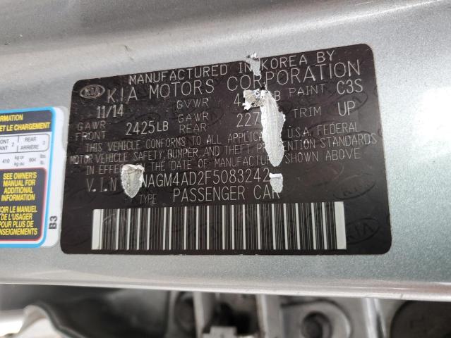 KNAGM4AD2F5083242 KIA OPTIMA HYBRID