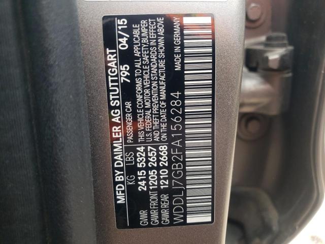 WDDLJ7GB2FA156284 Mercedes-Benz Cls 63 Amg S-model