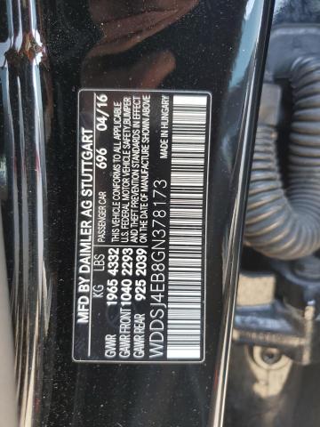 WDDSJ4EB8GN378173 Mercedes-Benz CLA 250