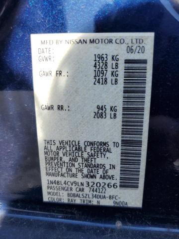 1N4BL4CV9LN320266 Nissan ALTIMA SR