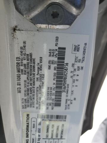 3FA6P0H98ER258756 Ford FUSION SE