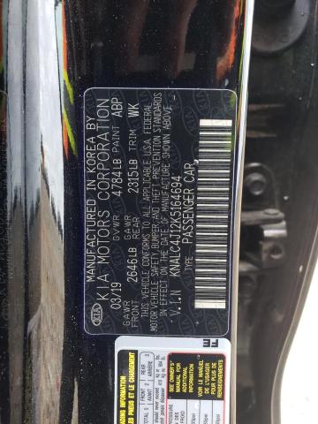 2019 KIA CADENZA LU - KNALC4J12K5164694