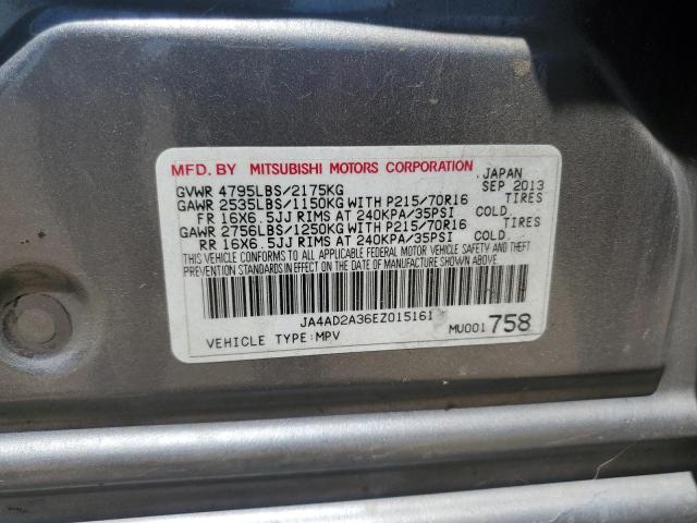 JA4AD2A36EZ015161 Mitsubishi Outlander Es