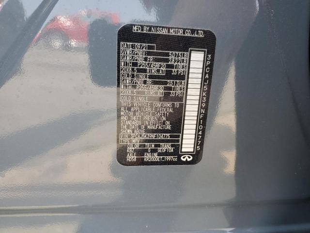 2022 INFINITI QX55 ESSEN 3PCAJ5K39NF104775