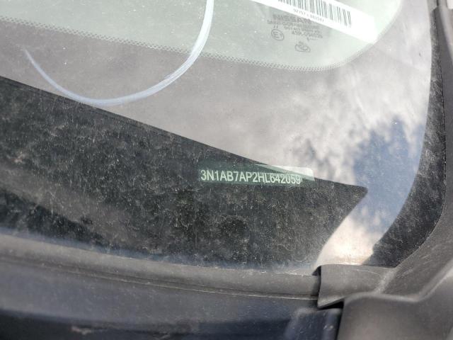 3N1AB7AP2HL642059 Nissan SENTRA S
