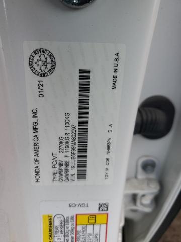 2021 ACURA TLX PLATIN 19UUB6F99MA802097