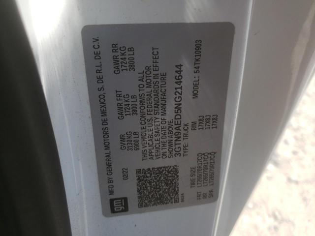 3GTN9AED5NG214644 GMC Sierra Limited K1500