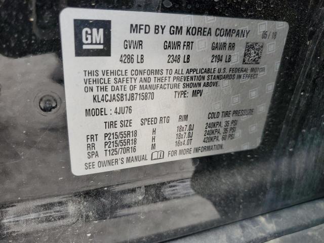 KL4CJASB1JB715870 Buick Encore Preferred