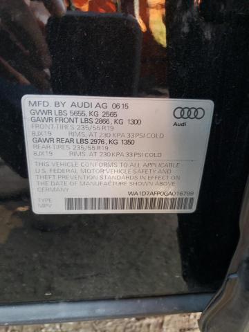 WA1D7AFP0GA016799 2016 AUDI Q5, photo no. 12