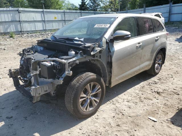 VIN 5TDBKRFH9ES043521 2014 Toyota Highlander, LE no.1