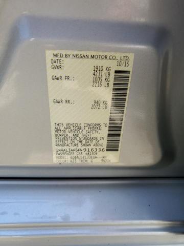 1N4AL3AP6FN916336 Nissan ALTIMA 2.5