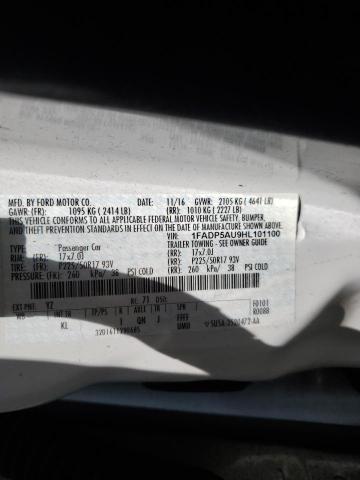1FADP5AU9HL101100 Ford C-MAX SE