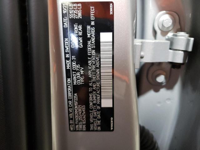 2022 VOLVO XC60 B6 R- YV4062RM3N1972254